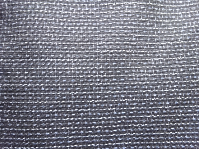 JAPANESE KIMONO / ANTIQUE ENSEMBLE MENS KIMONO / SILK / DORO OSHIMA TSUMUGI